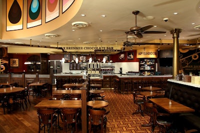 Max Brenner, Chocolate by the Bald Man is now open at the Forum Shops at Caesars.