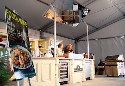 The South Beach Wine & Food Festival had a long roster of chef appearances and demos this winter—including one by Michael Symon in one of KitchenAid's two tents at the Grand Tasting Village.