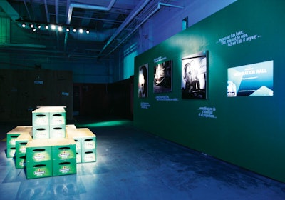 On Heineken's nationwide Inspire Tour this summer, Relevent Group brought in computer stations, where brand ambassadors with iPads invited attendees to share what inspired them. The messages were then posted to screens.