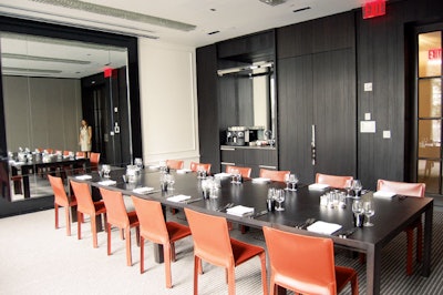 In New York, the Andaz 5th Avenue offers a meeting and event space with an open, communal kitchen as the central gathering point.