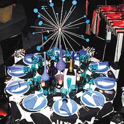 Designers created elaborate, fantastic tabletops for the The Design Industries Foundation Fighting AIDS' (Diffa) Dining by Design event.