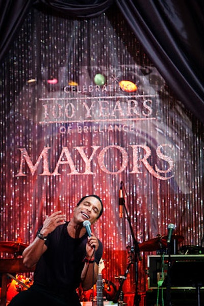 Jon Secada performed several of his early hits during the dinner program.