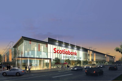Slated to open in Niagara Falls in April, the Scotiabank Convention Centre will offer more than 80,000 square feet of exhibition space.