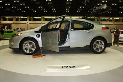 The Chevrolet Volt is an electric vehicle that will debut in seven markets in early 2011.