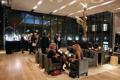 About 250 guests, primarily long-time JdJ Jewellery clients, attended the cocktail reception.