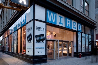 Just blocks from many N.Y.U. buildings and the shop-heavy neighborhood of SoHo, this year's Wired store fills three floors inside the space once occupied by Tower Records.