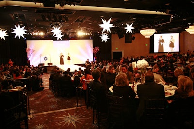 A live auction was part of the gala night programming.