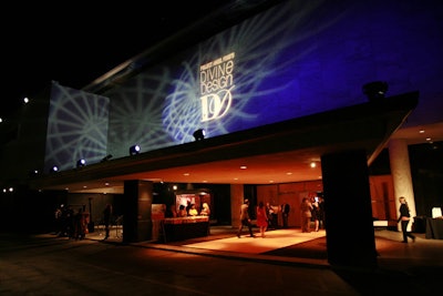 Guests entered the old Robinson's-May building adjacent to the Beverly Hilton on gala night.
