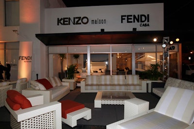 Luxury Living unveiled its new showroom, featuring home decor lines by international luxury brands Fendi Casa and Kenzo Maison.