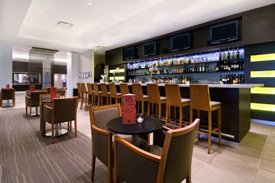 A bar menu is available for lunch, dinner, and late-evening snacks in the hotel's Bliss Bar.