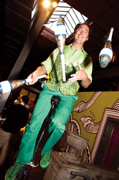 In April, Boston's Room to Dream Foundation held its Carnival of Dreams, complete with jugglers on unicycles, games, three bars, and food from more than a dozen area chefs.