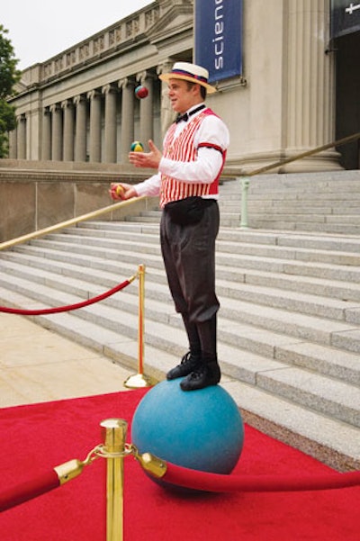 Popcorn company C. Cretors celebrated its 125th anniversary in Chicago in May with a gala that included jugglers.