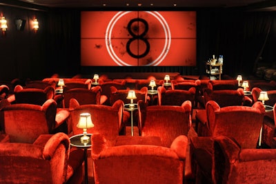 The Soho House West Hollywood recently added a screening room for 50.