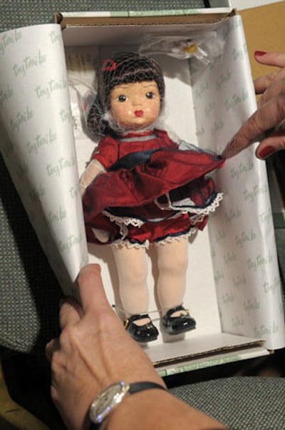The doll company also offered giveaways.