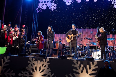 The ceremony included performances by B.B. King, Sara Bareilles, Maroon 5, My Morning Jacket's Jim James, Ingrid Michaelson, and the Duke Ellington School of the Arts choir.