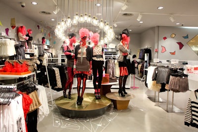 The store is the latest to carry the new H&M line by Lanvin.