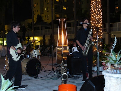 Studio MAC Jam Band, whose members range in age from 14 to 19, performed contemporary jazz.
