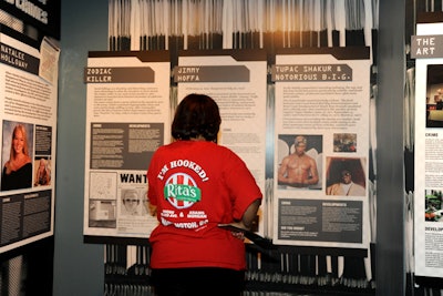 Guests and event staffers had access to all of the museum's exhibits.