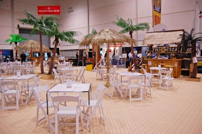 Show visitors can sample the flavours of the Caribbean at the Canadian Yachting's Island Village, located in the SailFest section of the show.