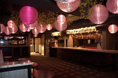 Cure's design incorporates new and old elements, such as overhead lanterns and completely restored original ceilings.