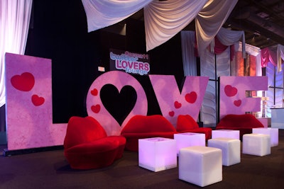 A 'Love Tweet-Up' lounge enabled attendees to network personally with anyone with whom they had tweeted.