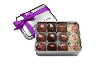Flavors in Truffle Truffle's newest collection include spiced orange and roasted pistachio.
