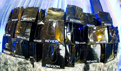 Guests at Friday's dinner received Revlon bags with gifts from Georgetown's Keith Lipert Gallery.