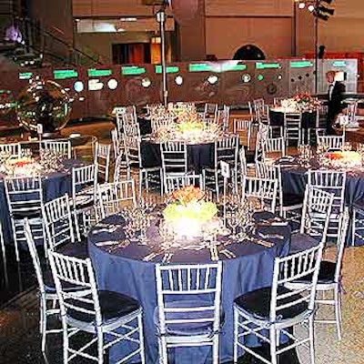 The event was held in the Cullman Hall of the Universe inside the Rose Center for Earth and Space.
