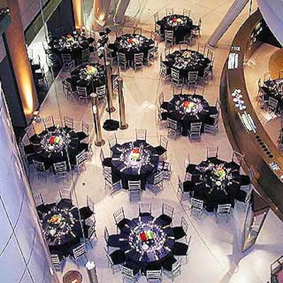 A view of the dining area from the Heilbrunn Cosmic Pathway.