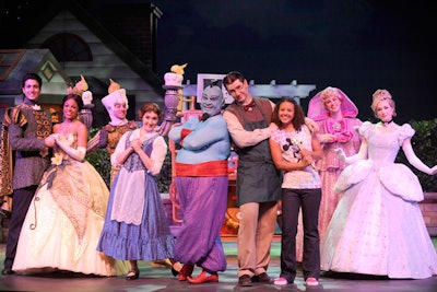 'Believe' is the signature show aboard the Disney Dream and features more than 20 Disney characters.