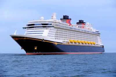 The 130,000-ton Disney Dream is 40 percent larger and two decks taller than the company's other ships.