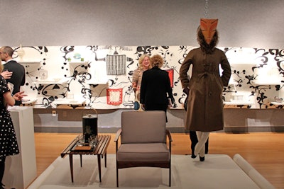 The relationship between the Toledos and the graduate center, which started with Bard's 2000 exhibition 'Women Designers in the U.S.A., 1900 - 2000: Diversity and Difference,' enabled the event's organizers to develop a look that would highlight, but not distract from, the objects in the auction.