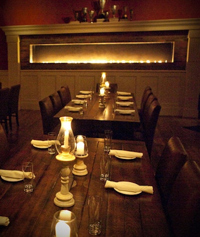 Mass Ave's large, one-room layout has space for 180.
