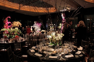 Twenty-four tables filled the Mandarin Oriental's 36th-floor ballroom.