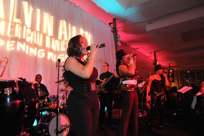 Free Spirit Band had guests on the dance floor from before the dinner service began until midnight.