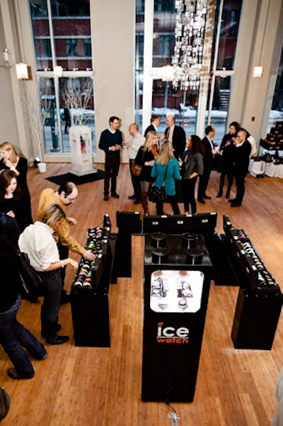The Ice-Watch Canadian launch party for media and buyers was held at the Richmond.