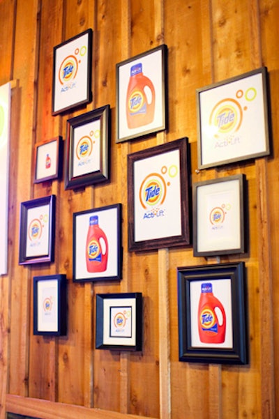 BMF Media produced a luncheon to promote Tide With Acti-Lift. During the event, framed signage for the brand covered the walls of the venue, Randy White's Hall of Fame Barbecue.