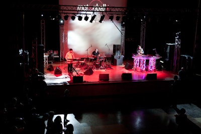 A variety of live bands and D.J.s performed on the main stage.