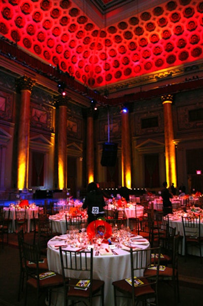 Lighting and sound for the Gone! Gala were done by Joe Soran, who is the in-house production designer for Armitage.