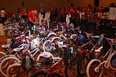 The Boys and Girls Clubs of Orlando will use the donated bicycles as incentives for children for school attendance, leadership, reading, and good grades.