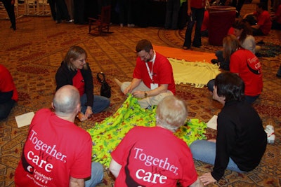 LexisNexis employees worked in teams of 20 to 25 to create the more than 1,000 items.