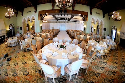 The Indian Creek Country Club provided linens and catering for the luncheon.