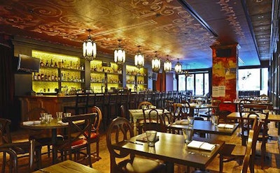 Tico's lounge, which seats 70, offers a an intimate setting for sharing small plates and sampling tequilas.