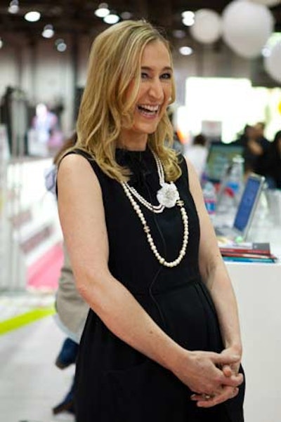 Overseeing the project were Teen Vogue publisher Sabine Feldmann (pictured) and WWDMagic director Christopher Griffin.