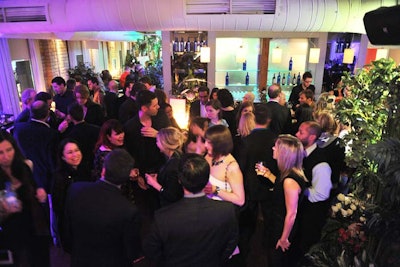 About 600 guests from the media, entertainment, arts, and advertising worlds attended.