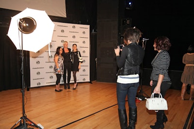 Coffey took photos with with guests before and after her presentation.