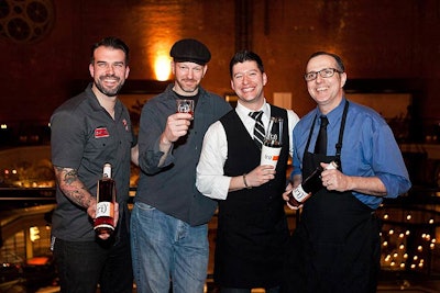 Local mixologists, who represented spots such as Eastern Standard and Clink, participated.