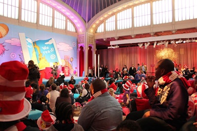 In addition to the promotion inside the New York Public Library, Target held free reading events at its stores throughout the country on Saturday, February 26.
