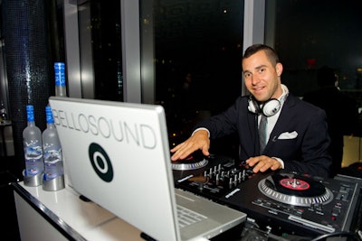 Bellosound served as DJ for the evening.