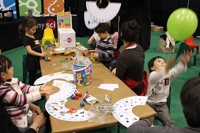 Also new to the show was the Family Fun Pavilion that added booths from local museums and cultural institutions to the exhibit floor.